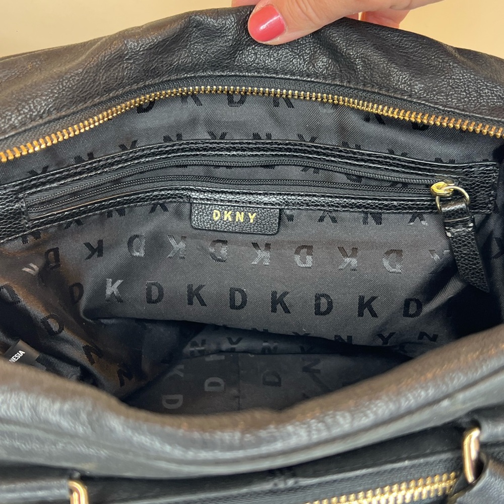 Black Leather Women's Bag - Picture 6 of 10